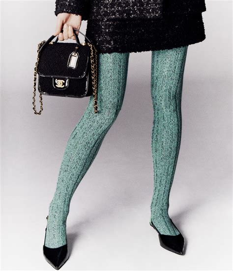 chanel hosiery socks.